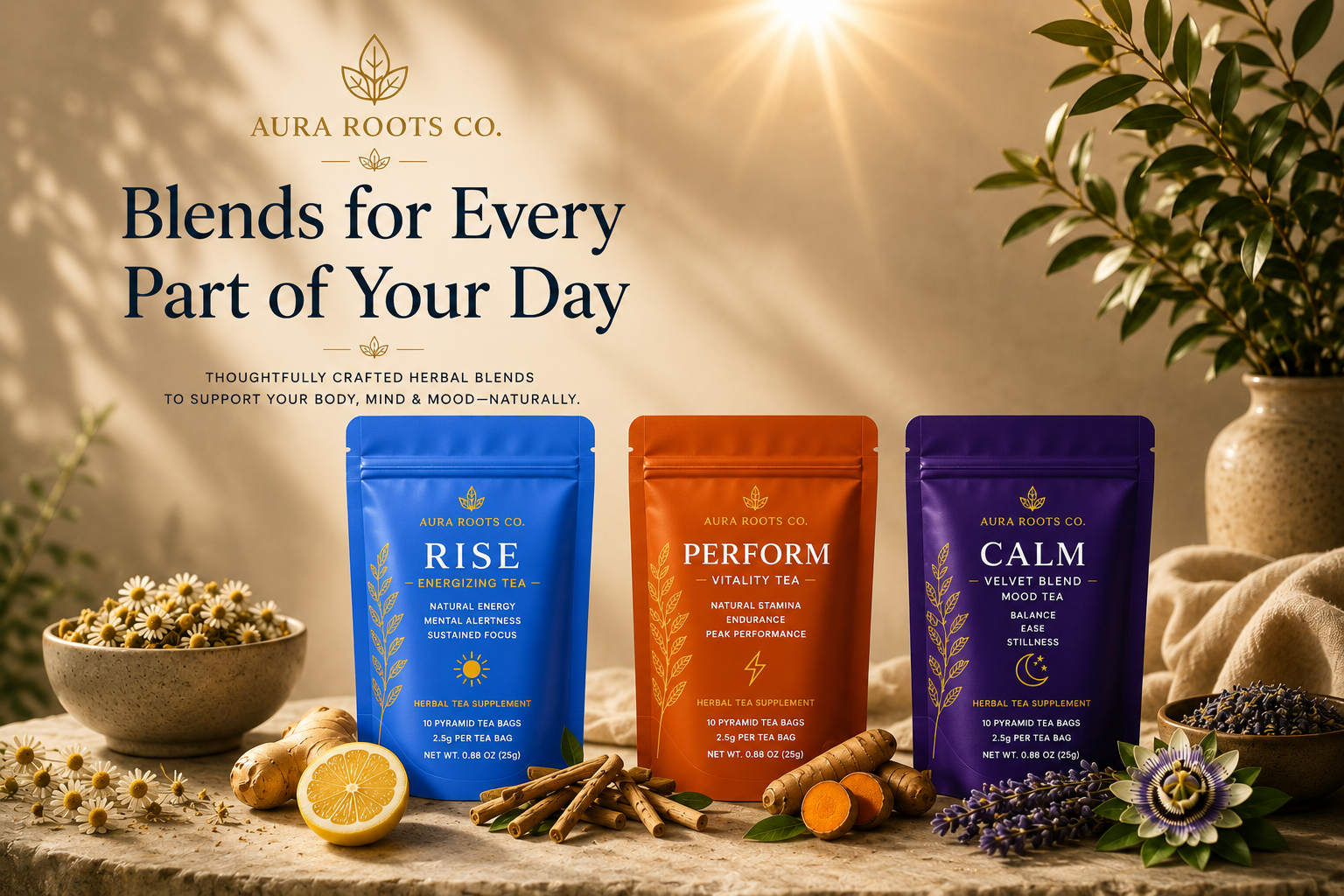 PERFORM ,CALM ,RISE